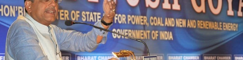 The Minister of State (Independent Charge) for Power, Coal and New and Renewable Energy,..