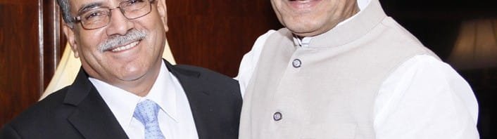 The Chairman, Unified Communist Party of Nepal (Maoist), Mr. Pushp Kamal Dahal...