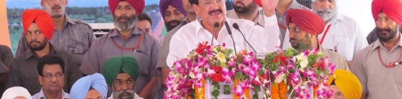 The Union Minister for Urban Development, Housing and Urban Poverty Alleviation and ...
