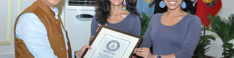 The World’s first female twins to successfully climb the Mount Everest, Ms. Tashi and...
