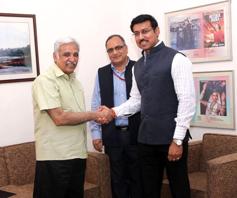 The Minister of State for Information & Broadcasting, ..