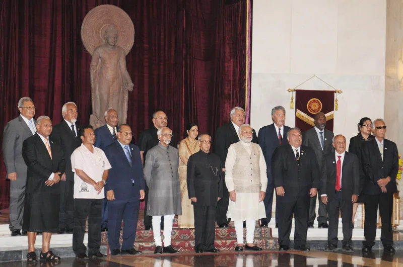 The President, Shri Pranab Mukherjee, the Vice President, Shri Mohd. Hamid Ansari,..