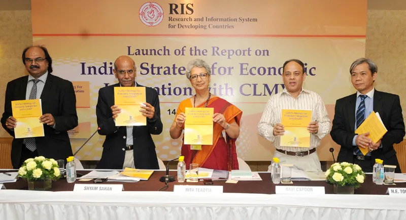 The Commerce Secretary, Ms. Rita A. Teaotia launching the Report on “India’s Strategy for..
