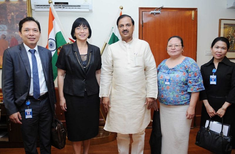The Ambassador of Republic of Philippines in India, Ms. MA Teresita C. Daza calls on the..