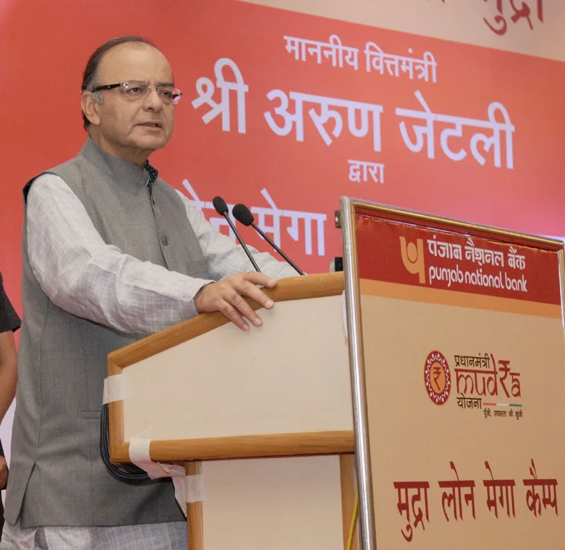 The Union Minister for Finance, Corporate Affairs and Information & Broadcasting..