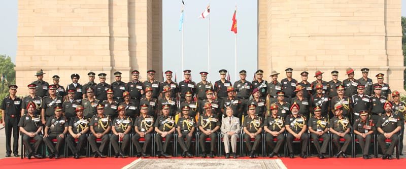 The Chief of Army Staff, General Dalbir Singh with the Senior Veterans, Colonels of ..