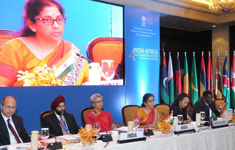 The Minister of State for Commerce & Industry (Independent Charge), Smt. Nirmala Sitharaman..