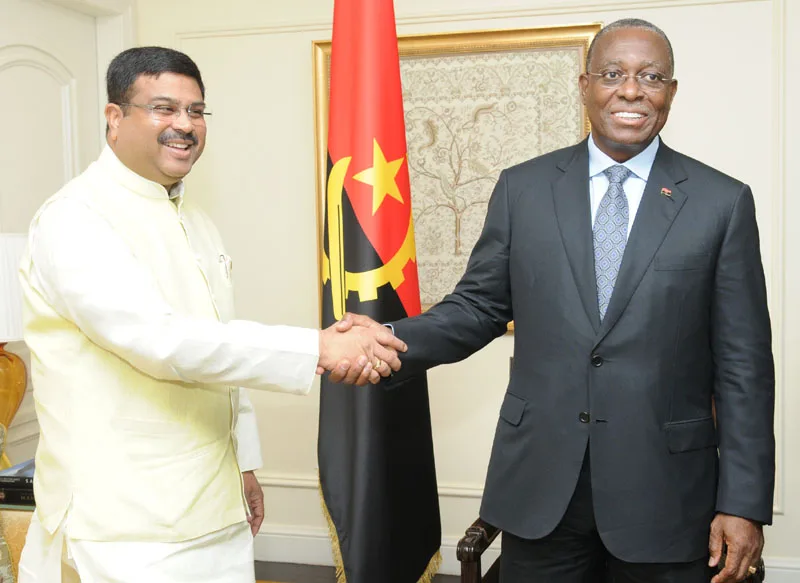 The Minister of State for Petroleum and Natural Gas (Independent Charge), Shri Dharmendra Pradhan..