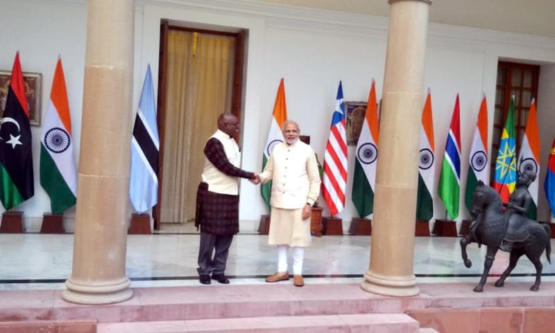 The Prime Minister, Shri Narendra Modi meeting the Vice President of the Republic of ..