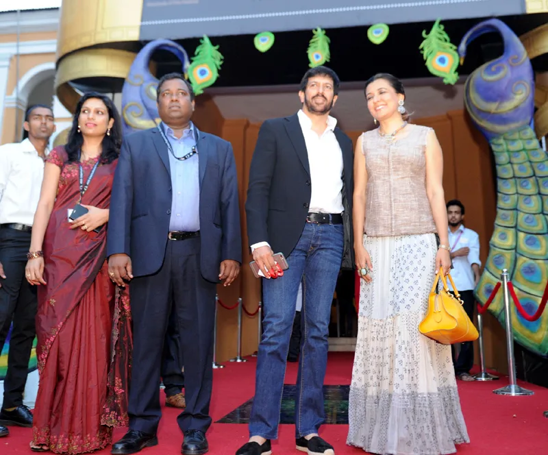 The Director of Bajrangi Bhaijaan, Kabir Khan on the Red Carpet, at the 46th International Film..