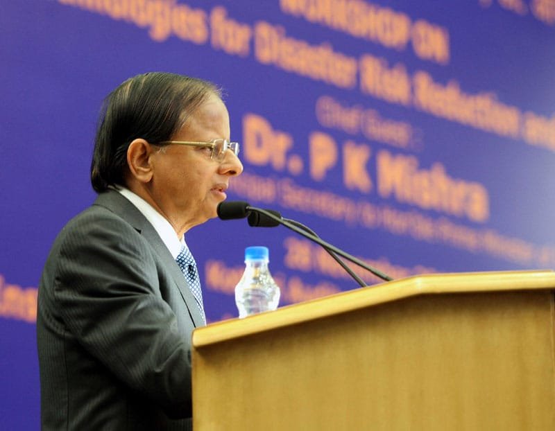 The Additional Principal Secretary to the Prime Minister of India, Dr. P.K. Mishra addressing ..