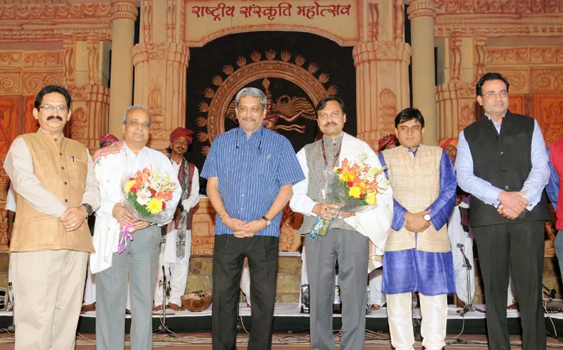 The Union Minister for Defence, Shri Manohar Parrikar at the Rashtriya Sanskriti Mahotsav, in New Delhi