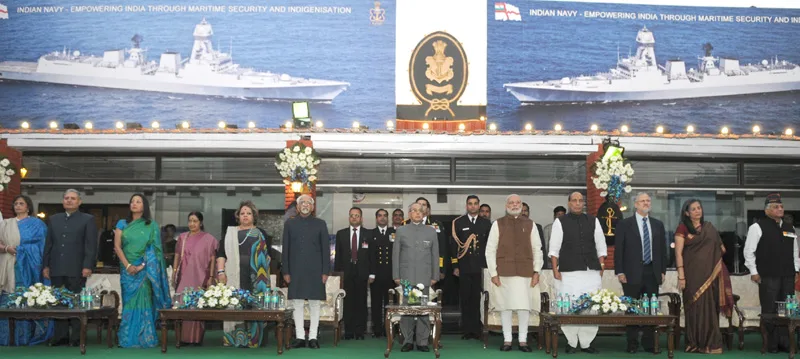 The President, Shri Pranab Mukherjee, the Vice President, Shri Mohd. Hamid Ansari, ..