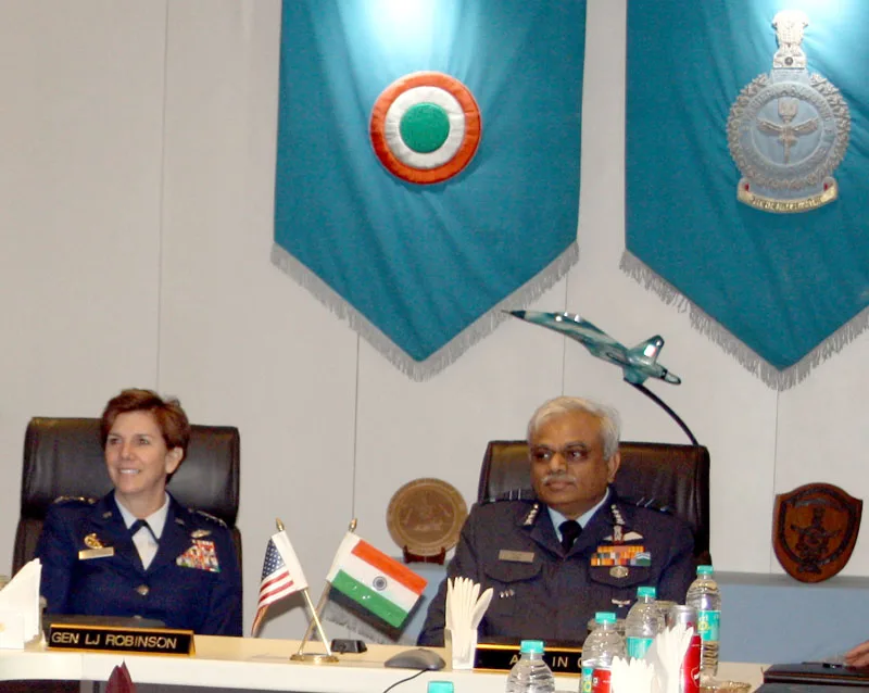 The US Air Force Pacific Air Forces (PACAF) Commander, General Lori Jean Robinson ..