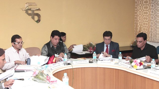 The President, FTII Society, Shri Gajendra Chauhan chairing the governing council’s ..
