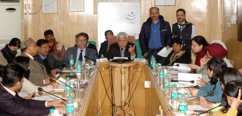 The Chairman, TRAI, Shri Ram Sewak Sharma addressing..