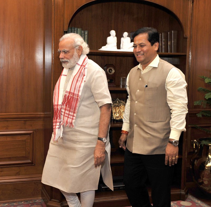 The Minister of State for Youth Affairs and Sports (Independent Charge), Shri Sarbananda Sonowal..
