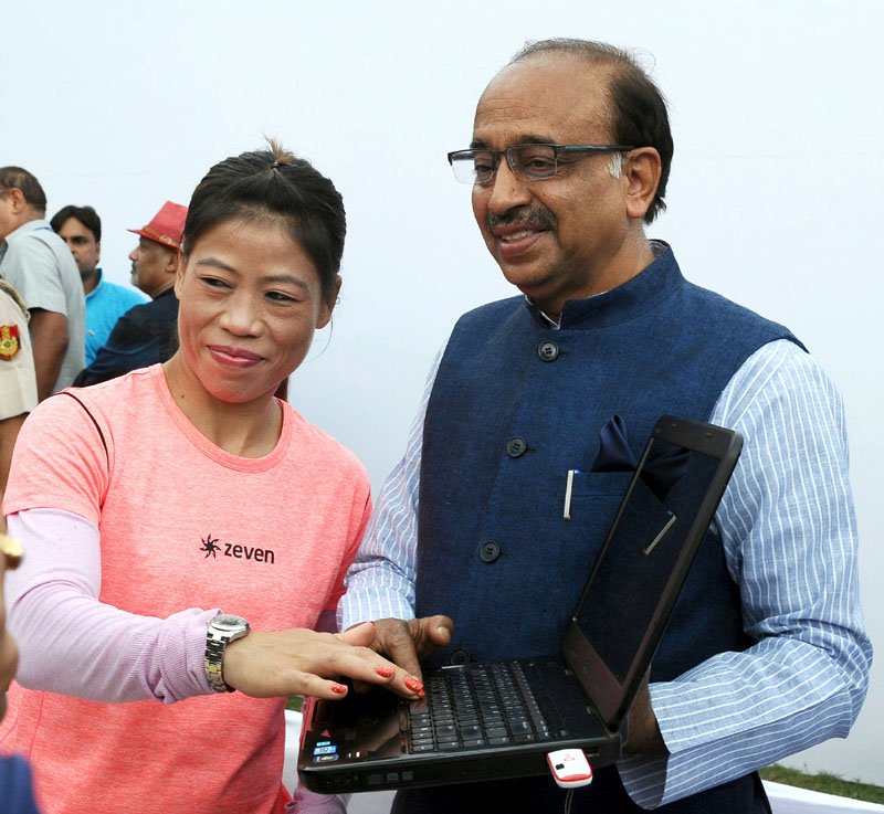 The Minister of State for Youth Affairs and Sports (I/C), Water Resources, ..