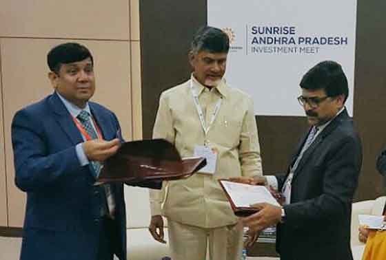 MOU’s TO THE TUNE OF RS.60K CRORE SIGNS REC WITH ANDHRA PRADESH