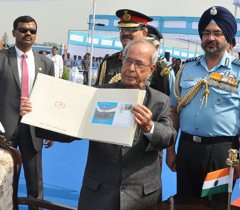 The President and Supreme Commander of the Indian Armed Forces, ..