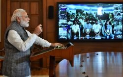 The Prime Minister, Shri Narendra Modi addressing the participants of “Smart India Hackathon 2017”..