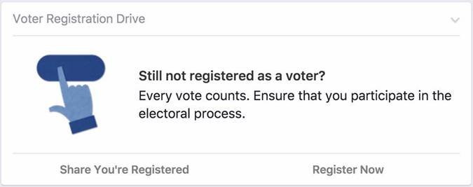 EC to Launch First Time Nationwide “Voter Registration Reminder” on Facebook