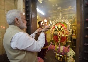 PRIME MINISTER VISITS KALIBARI TEMPLE AT MYANMAR OFFERS PRAYERS
