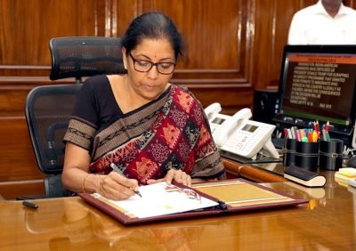 Nirmala Sitharaman takes charge as Union Minister for Defence