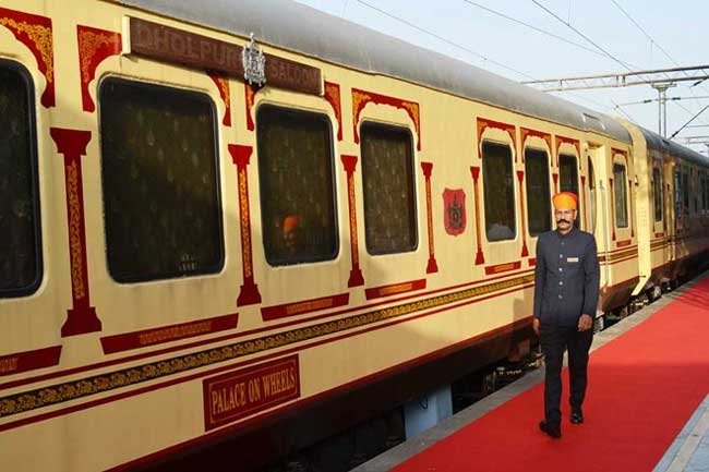 First maiden voyage of Heritage Palace on Wheels start