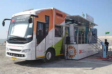 ‘Audyogik Surakhsha Rath’ in Amlohri NCL