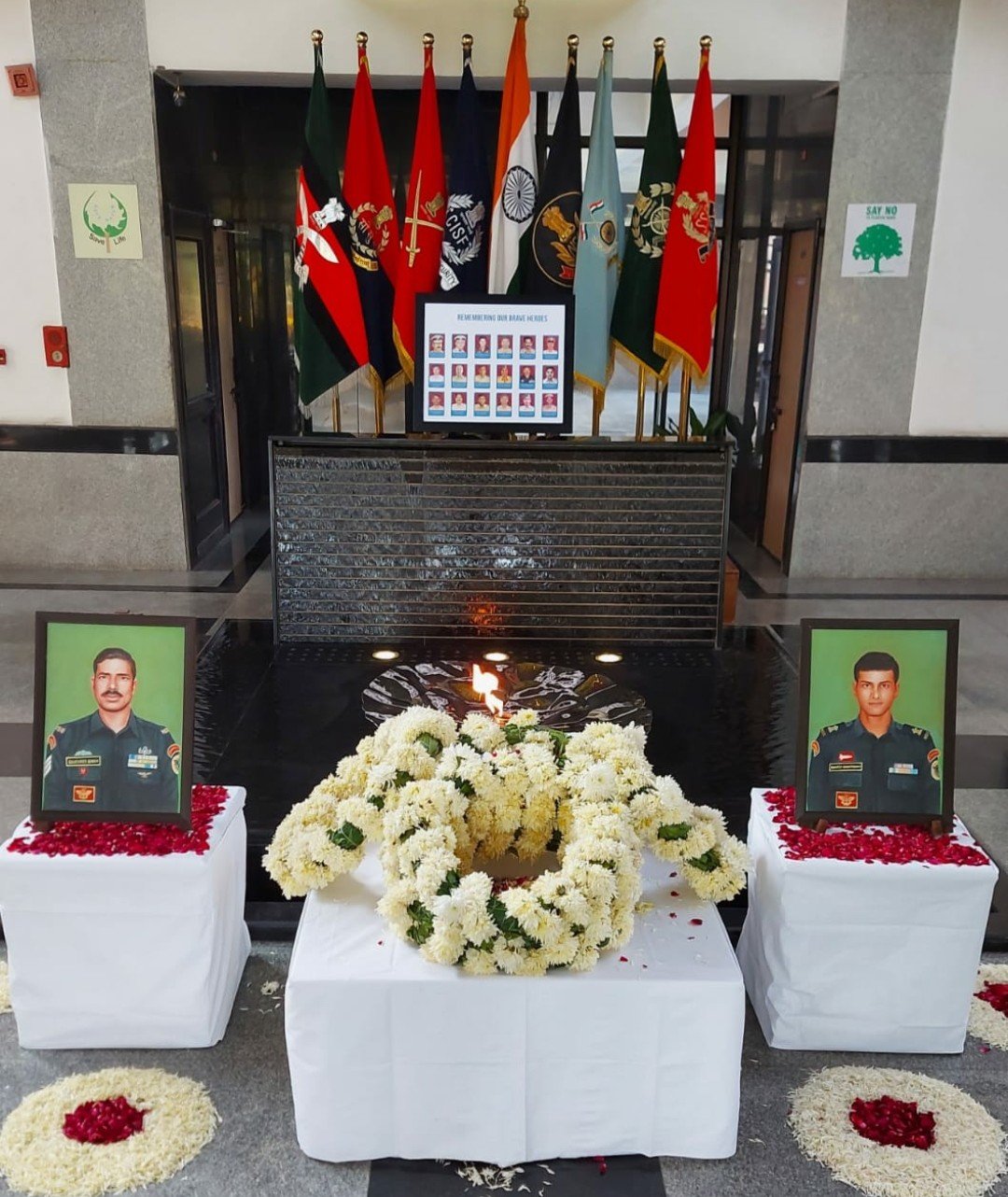 NSG officials Pays homage to brave martyr’s of Operation Black Tornado.