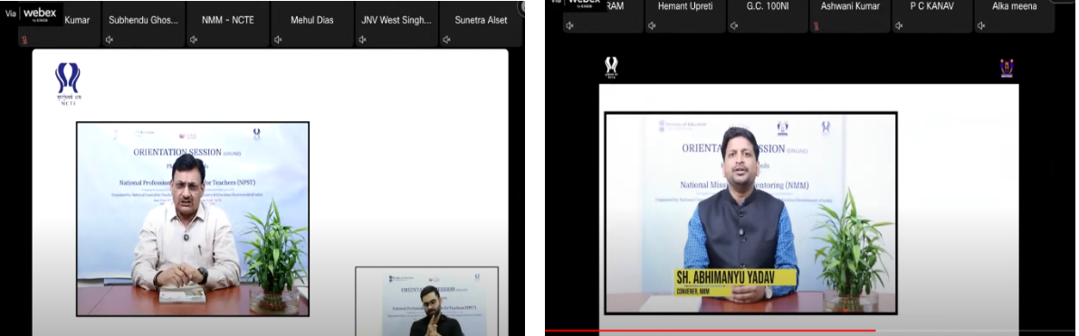 NCTE Organizes Orientation Sessions on NMM and NPST for PM SHRI School teachers