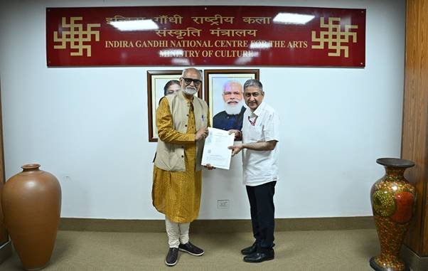 IGNCA signs MoU with Sansad TV