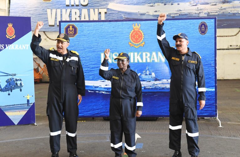 PRESIDENT OF INDIA ATTENDS ‘DAY AT SEA’ IN GOA