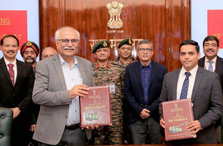 Aatmanirbhar Bharat: MoD inks Rs 7,629 crore contract with L&T for K9 VAJRA-T Self-Propelled Tracked Artillery Guns for Indian Army