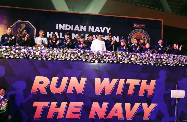 INAUGURAL EDITION OF INDIAN NAVY HALF MARATHON