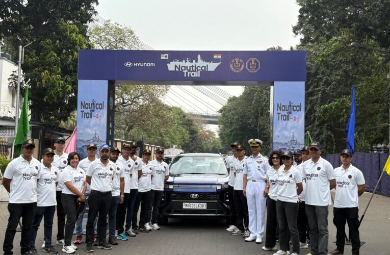 INDIAN NAVY’S MOTOR CAR RALLY ON EAST COAST FLAGGED OFF FROM KOLKATA