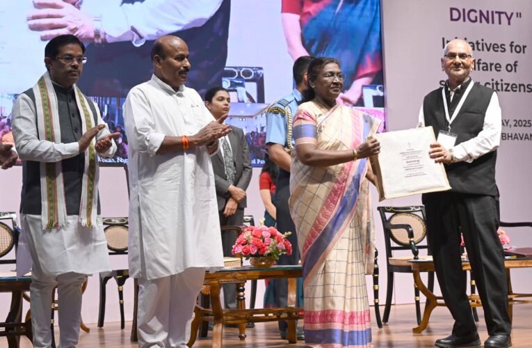 PRESIDENT OF INDIA GRACES AN EVENT ‘AGEING WITH DIGNITY’ INITIATIVES FOR WELFARE OF SENIOR CITIZENS