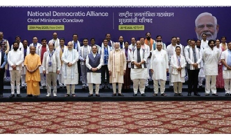 PM chairs the NDA Chief Ministers’ Conclave in Delhi