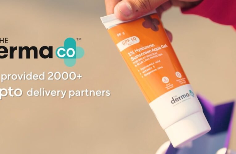 The Derma Co. and Zepto partner to bring Summer Relief to Jaipur’s Delivery Heroes