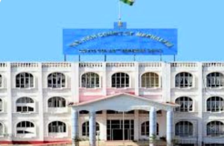 Justice Harsimran Singh Thangkhiew appointed Acting Chief Justice of Meghalaya High Court.